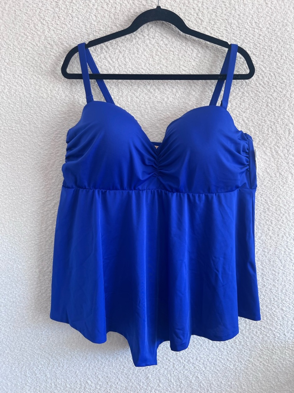 Cacique Lane Bryant NWT Women’s Plus Size Swim Swing Tankini Top Size 44DDD